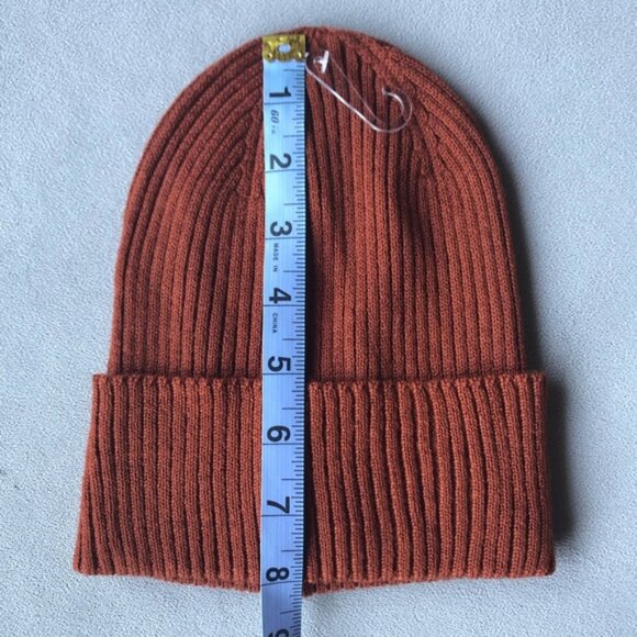 Dark Orange Beanie ~ New Without Tags - Picture 3 of 5